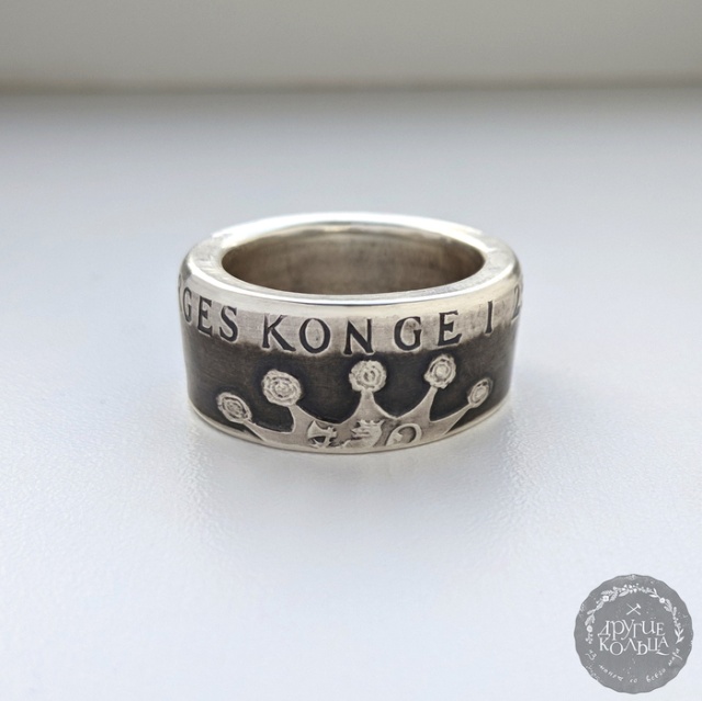 Ring Made Out Of A Norwegian Coin