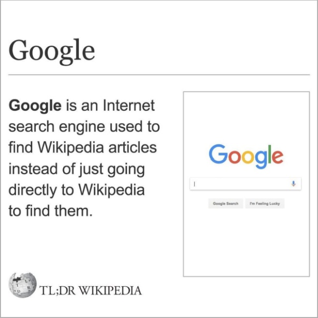 TL;DR Wikipedia For Lazy People