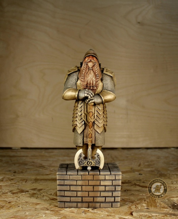 A Statue of A Dwarf