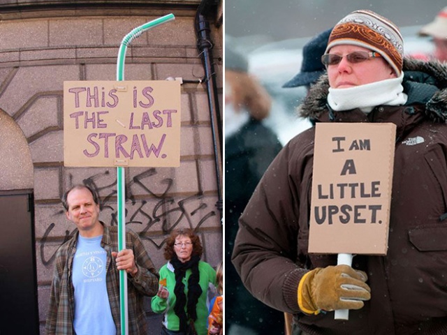Hilariously Polite Protest Signs