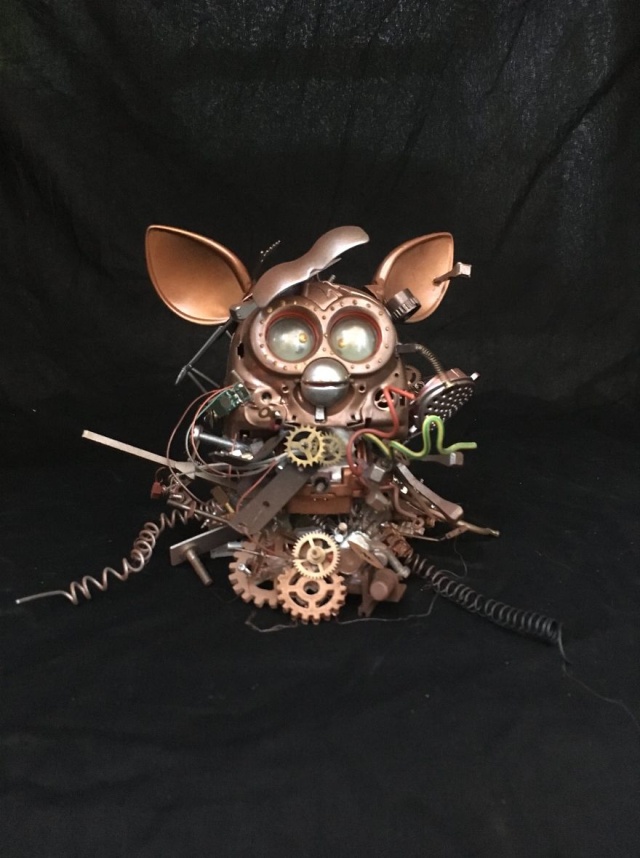 Great Steampunk Sculptures From Recycled Materials