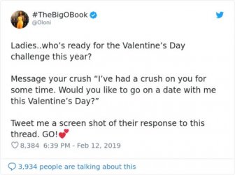 Women Asked Their Crushes Out In A New Valentine’s Day Twitter Challenge