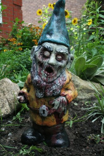 Zombie Garden Gnomes