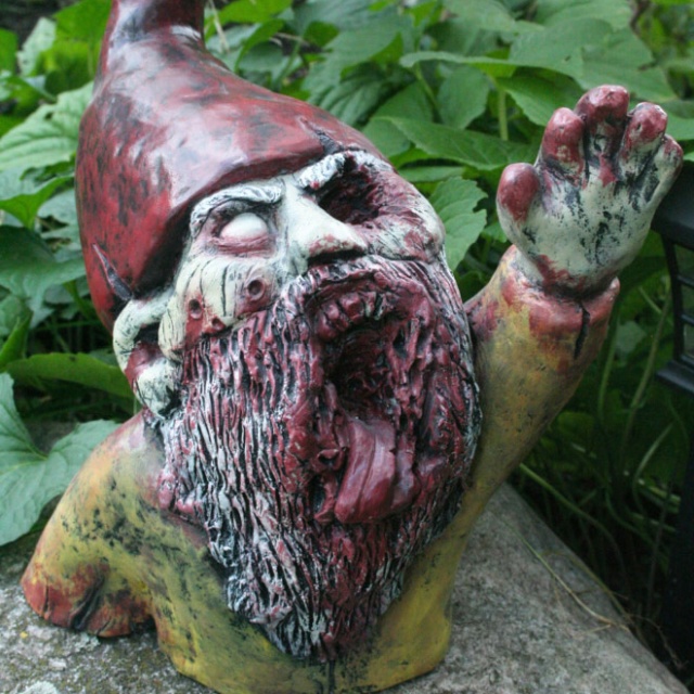Zombie Garden Gnomes