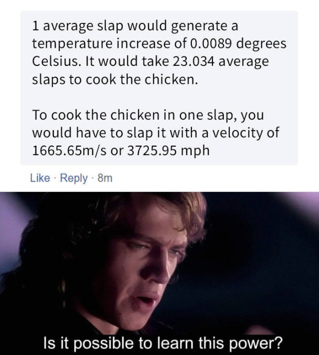 Physics Major Looks For A Way To Cook Chicken By Slapping It