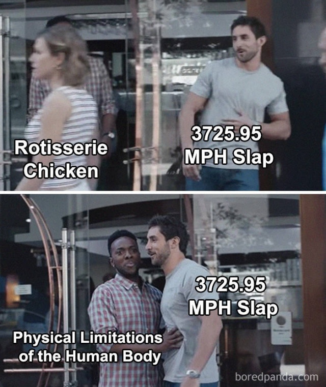 Physics Major Looks For A Way To Cook Chicken By Slapping It
