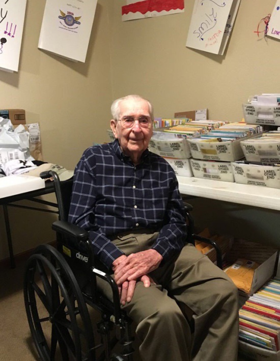 World War II Veteran Asks For 100 Birthday Cards