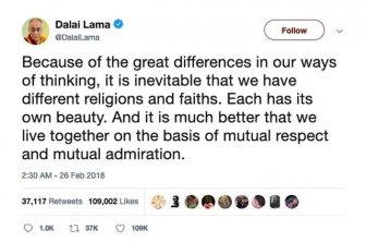 The Dalai Lama On Twitter