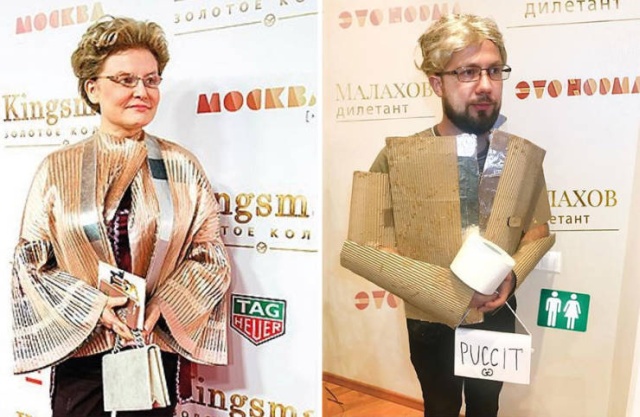 A Russian Blogger Shows Funny Celebrity Cosplays 