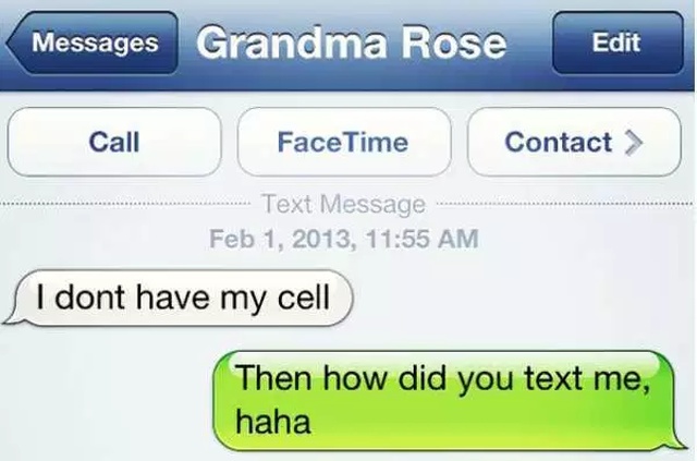 Grandparents Who Are Good At Texting