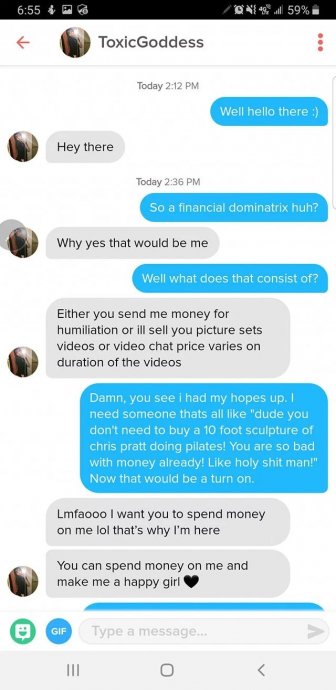 This Is How You Troll A Gold Digger On Tinder