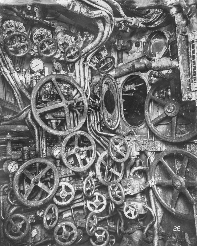 Inside An Old German Submarine