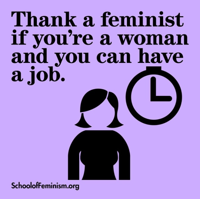 Posters Showing What Women Should ‘Thank A Feminist’ For