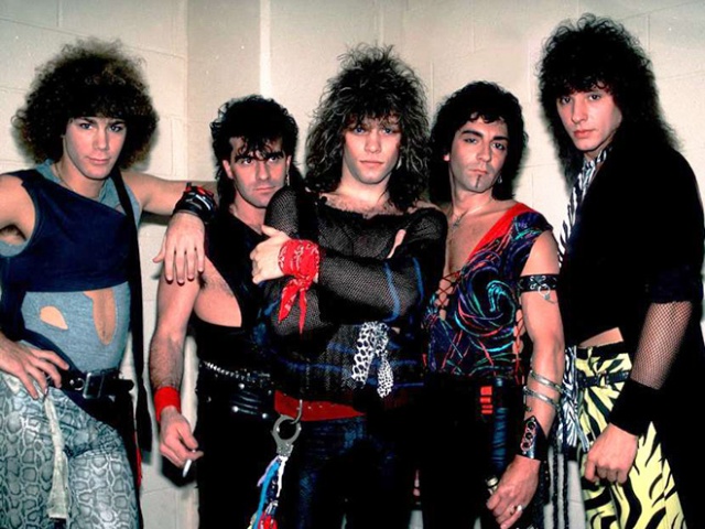 Bon Jovi Outfits In 1980s