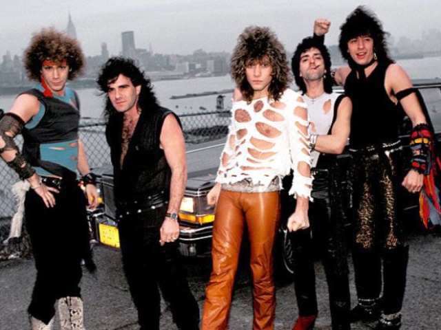Bon Jovi Outfits In 1980s
