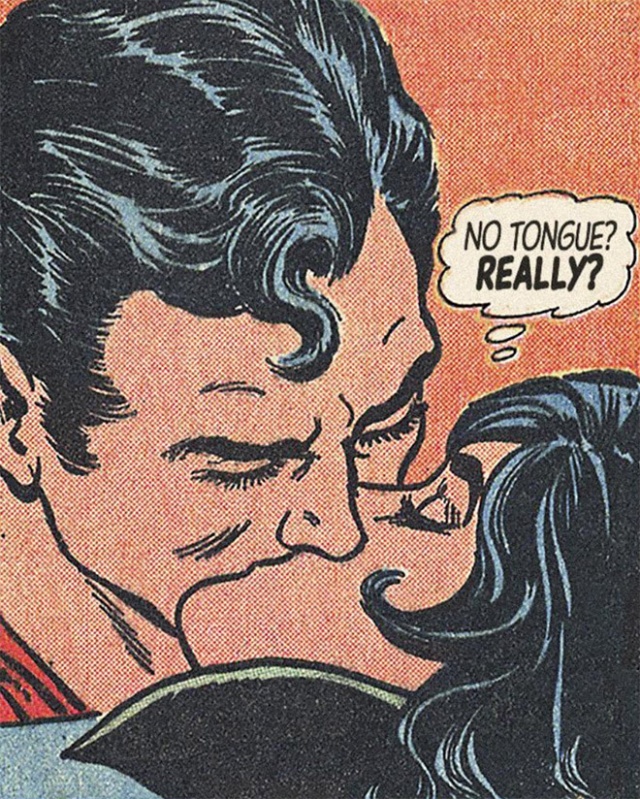 When Modern Love Meets Classic Comic Books