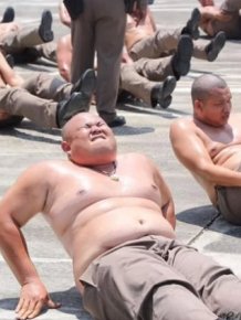Thailand Sends Overweight Policemen To Weight-loss Camp