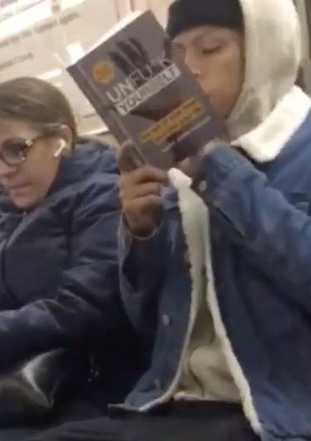 People On The Subway Read Strange Things