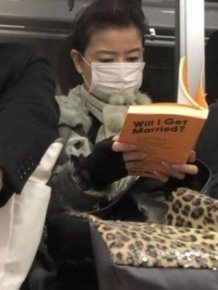 People On The Subway Read Strange Things