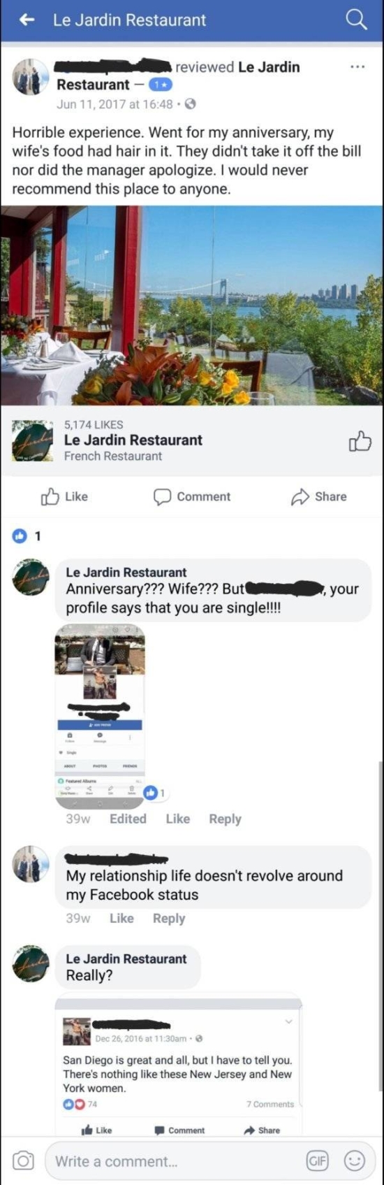 Restaurants Reply To Bad Reviews