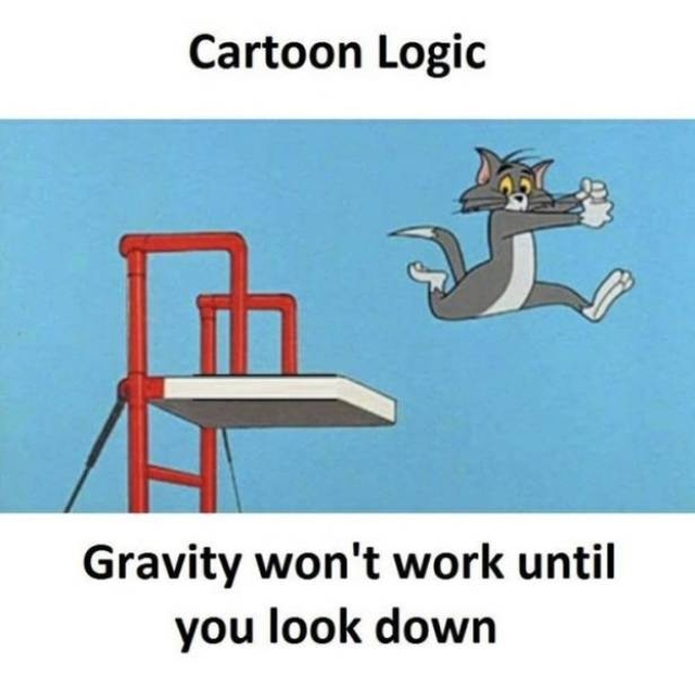Don't Look For Logic In Cartoons