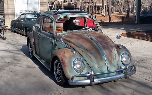 Volkswagen Beetle Rat Rods With Patina Look