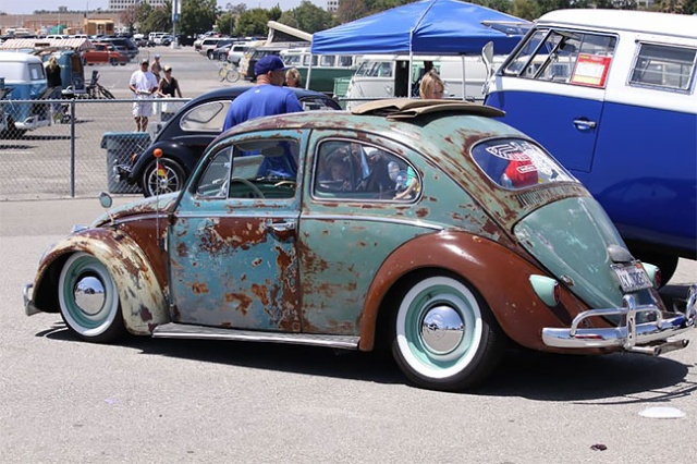 Volkswagen Beetle Rat Rods With Patina Look