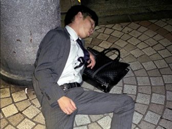 Japanese Businessmen Sleeping On The Streets Are A Testament To Japan’s Strict Work Culture