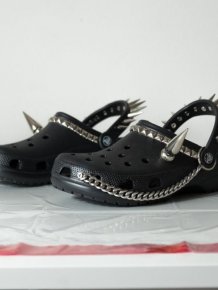 Gothic Crocs That Cost $250