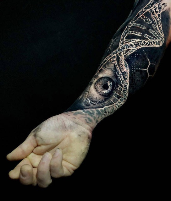 Beautiful 3D Tattoos