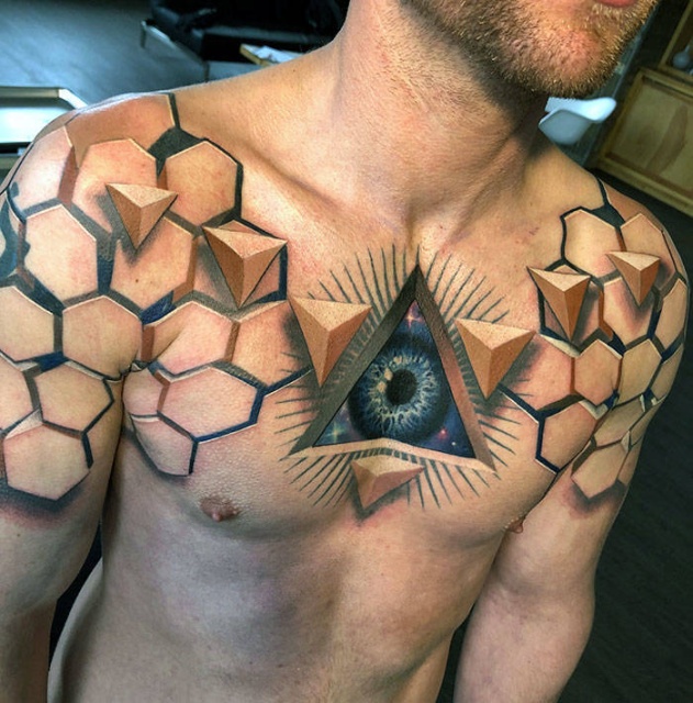 Beautiful 3D Tattoos