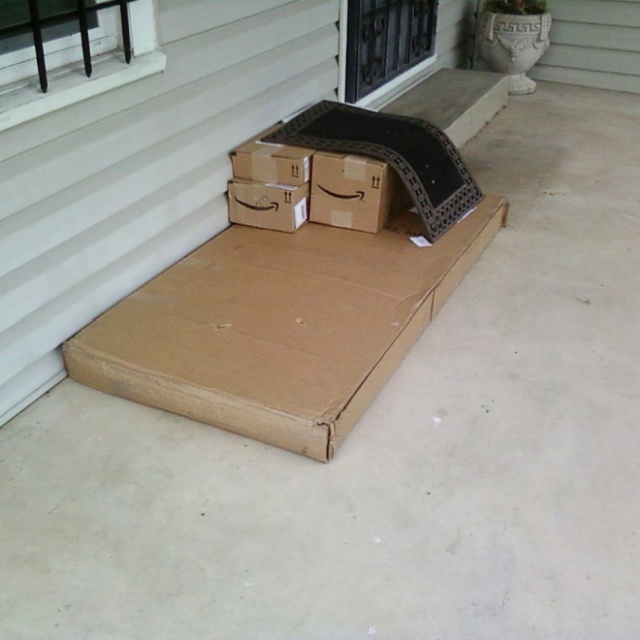 Failed Hidden Under The Doormat Deliveries