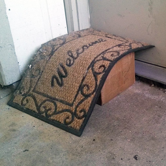 Failed Hidden Under The Doormat Deliveries