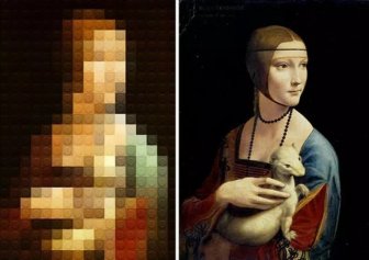 Classical Art With Lego