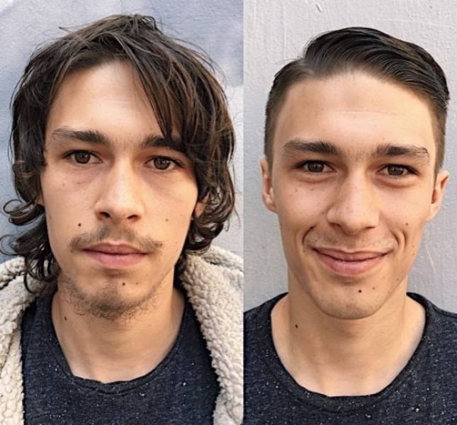 British Hairdresser Gives Homeless People Free Makeovers To Boost Their Self-Confidence