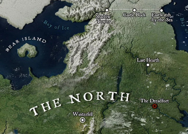 Map Of Westeros That Looks Like A Location On Google Maps