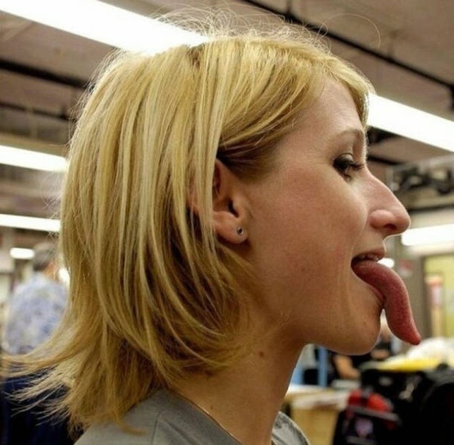 People With Very Long Tongues