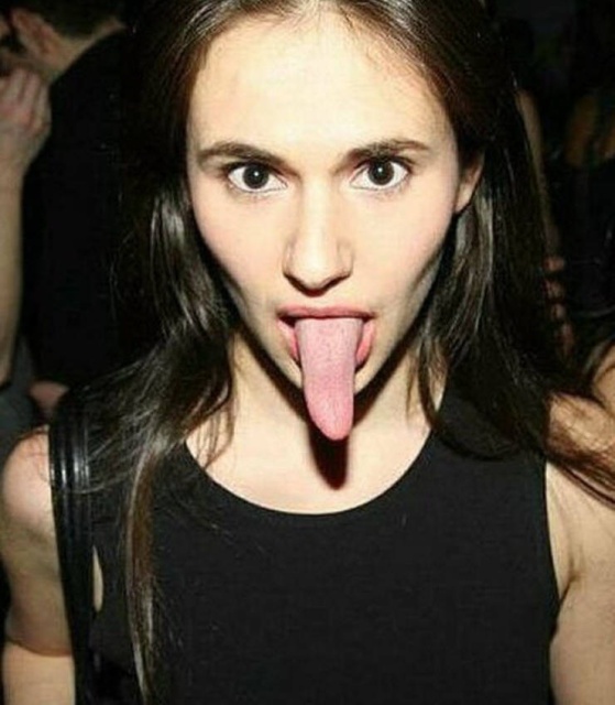 People With Very Long Tongues