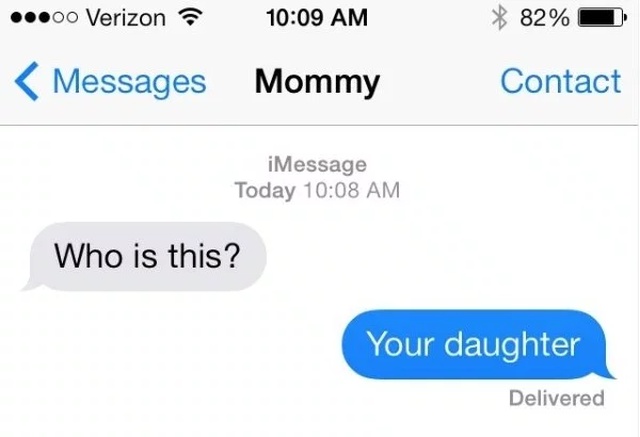 Embarrassing Mom Texts