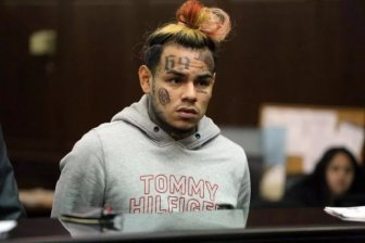 Tekashi 6ix9ine’s Girlfriend Gets Massive Tattoo Of His Face