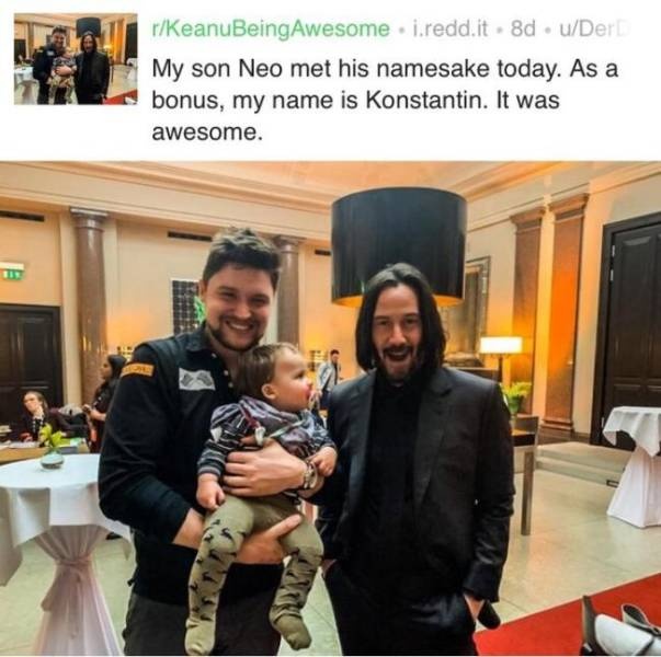 Keanu Reeves Is A Great Guy And A Great Actor