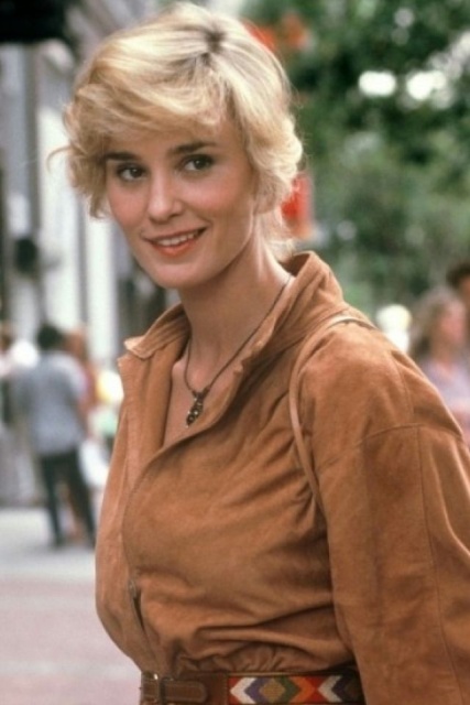 Young Jessica Lange in the 1970s and 1980s