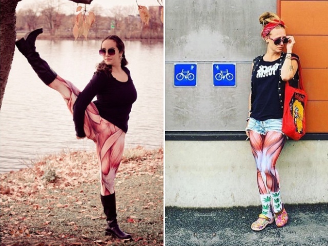 Muscle Leggings Is The New Trend