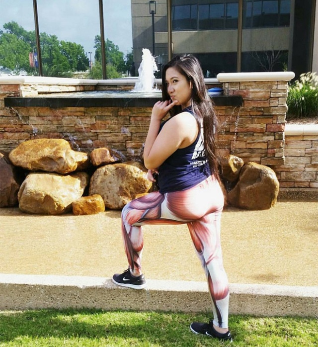 Muscle Leggings Is The New Trend