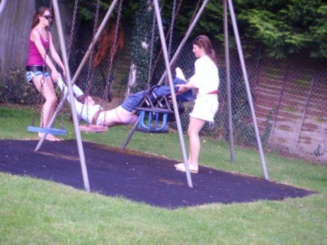 Adults At Childrens’ Playgrounds