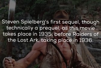 Facts About Indiana Jones and the Temple of Doom