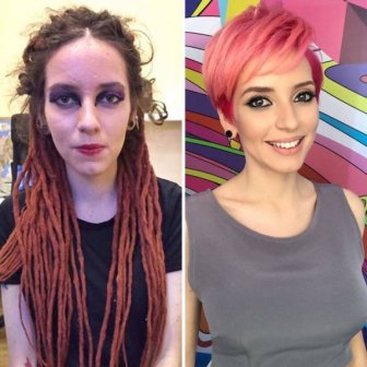 Women Before And After Transformation By A Stylist