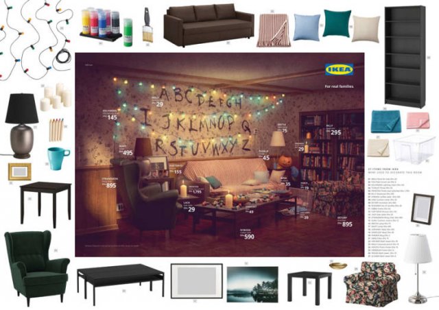 Rooms From Famous TV Shows Recreated With IKEA Products