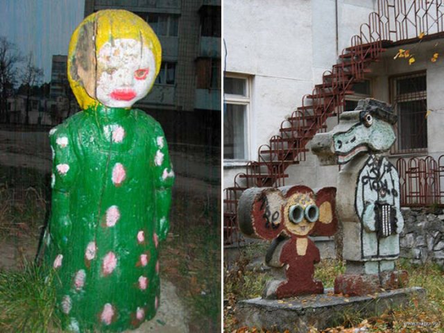 Scary Playgrounds In Russia