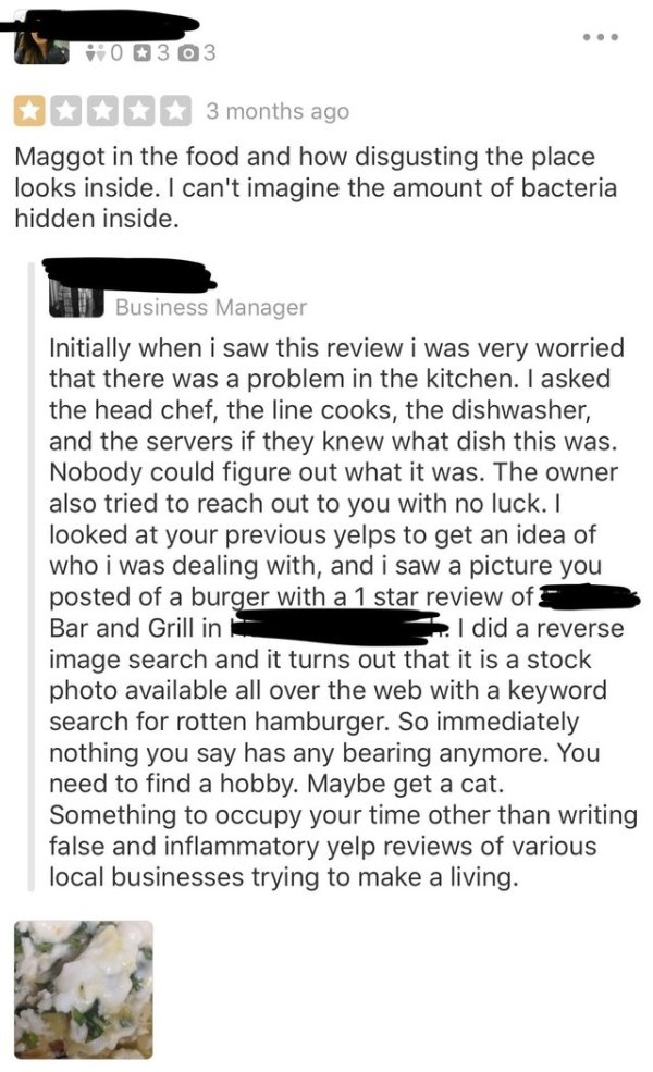 These Restaurant Owners Know How To Deal With Bad Reviews